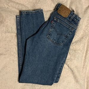 Levi’s 501 straight leg jeans classic denim